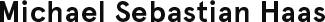 Michael Sebastian Haas Logo schwarz
